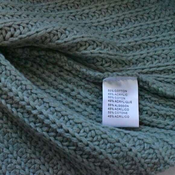 Miracle Long Sleeve Pullover Cable Knit Chunky Boho Sweater Size M/L - Picture 6 of 10